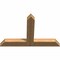 Ekena Millwork Portland Timber Gable Bracket, Western Red Cedar, 48"W x 32"H x 3 1/2"D x 5 1/2"F, 16/12 Pitch GBW048X32X0406POR00SWR - alternate 5